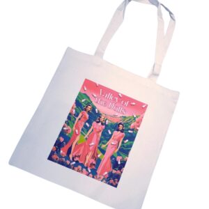 Valley of the Dolls Tote Bag, Retro 60s Canvas Book Lover Accessory