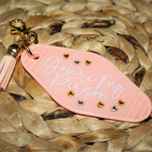 Grey's Anatomy Inspired Motel Keychain
