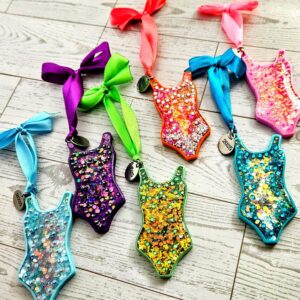 Eras Showgirl Ornament - Sparkly Bodysuit Christmas Decor - Musical Pop Secret Santa Gift