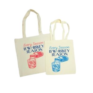 Retro Whiskey Season Tote Bag