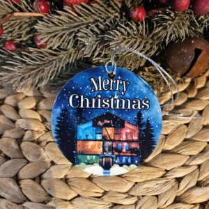 Lover House Christmas Ornament