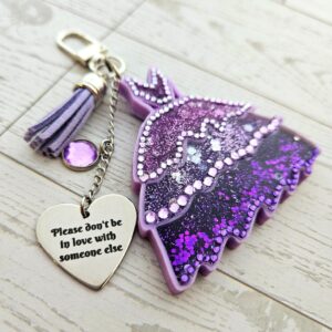 This night is sparkling Eras Dress Glow in the Dark Bag Charm
